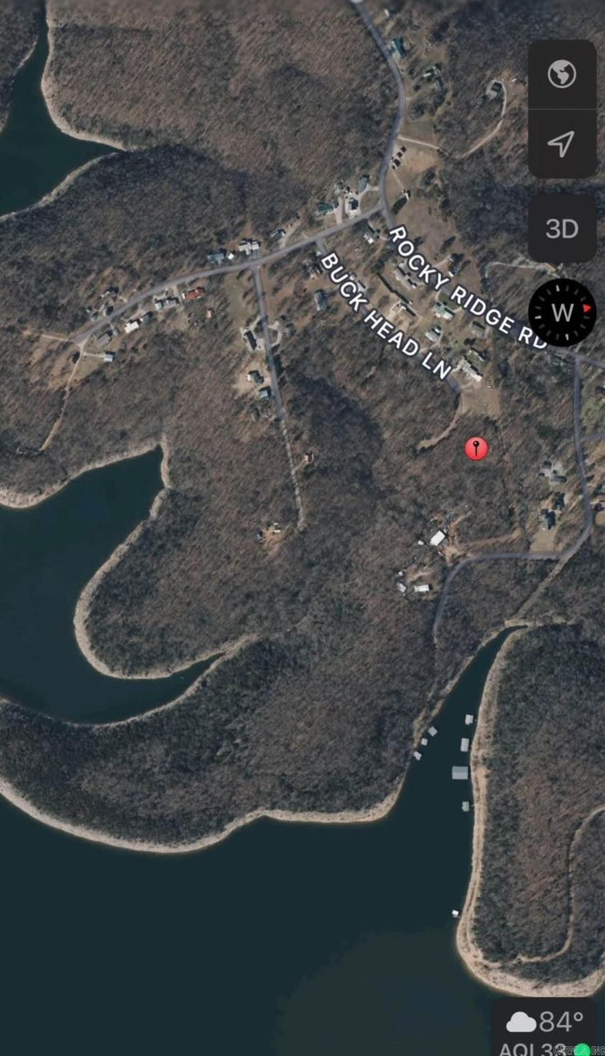 Lovely home setting with power at property & association water on 1.38 AC M/L.  Quiet cul-de-sac setting. Mobiles are allowed close to Lake Norfork Access. Lightly wooded with corners already marked. Property will need a perk test. Additional Lot available individually $14,000 or buy both for $26,500.