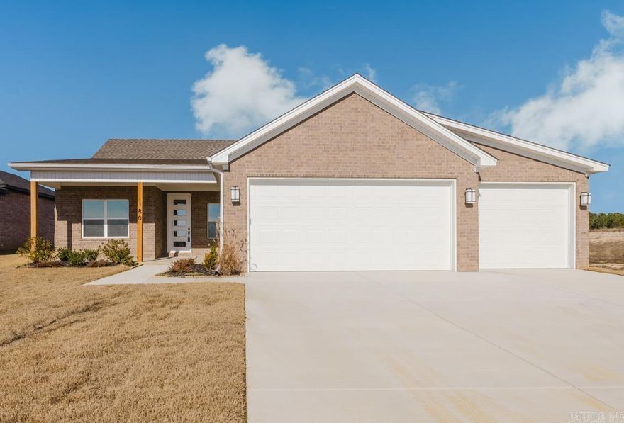 This beautiful new 3 Bedroom, 2 Bathroom home spans 1952 sq.ft. of thoughtfully planned living space. Situated in a sought-after neighborhood, this home offers a dedicated office, a spacious 3 car garage, a fully brick exterior, and foam encapsulated insulation to increase energy efficiency for year-round comfort. Located less than a half mile from Sheridan Middle School and Hope Valley Plaza you’ll enjoy the perfect mix of community amenities and accessibility to shopping, dining, and education. This home is complete.