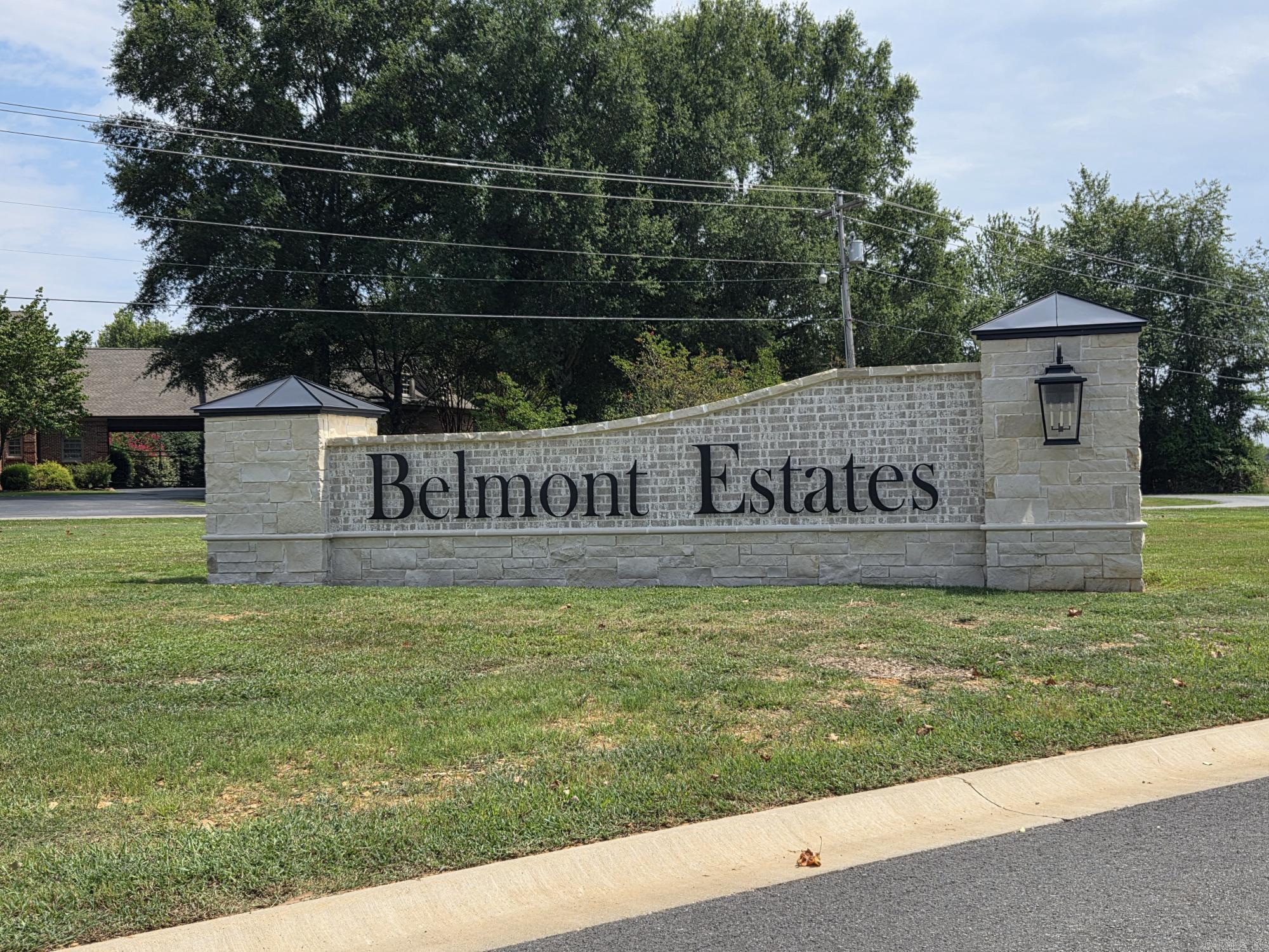 Residential lot in Belmont Estates sold before listed.