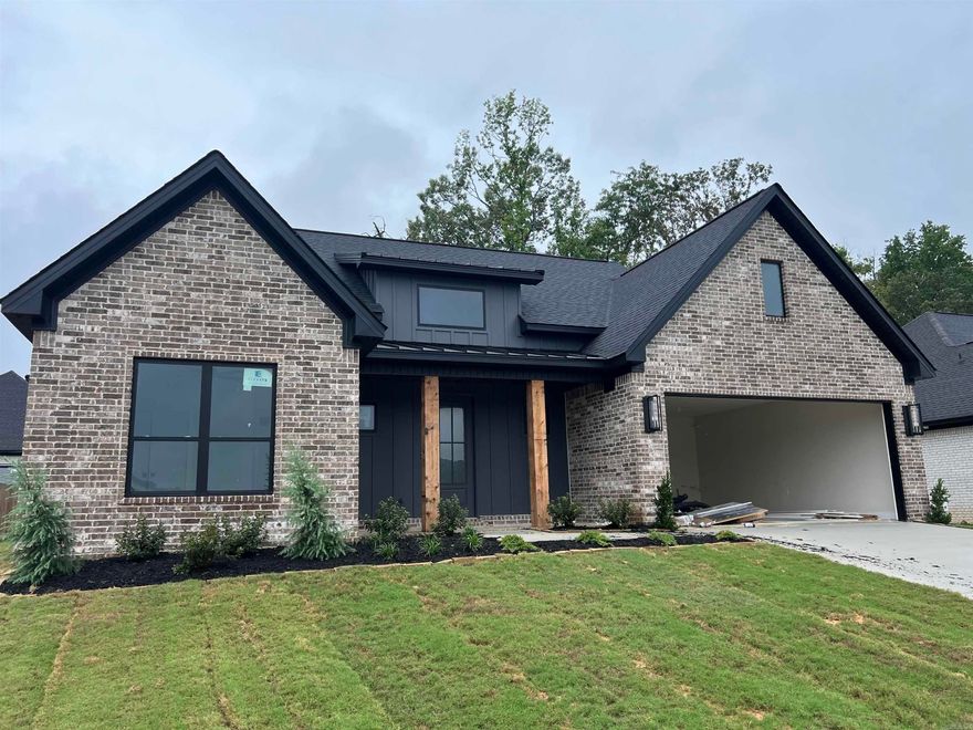 In one of the newest subdivision in Saline County is this nice quaint home in Coral Ridge Estates.  This home has many many extras, such as an outdoor kitchen, upgraded lighting, no carpet, 12' ceilings tongue and groove ceilings, lots of extras you must see!