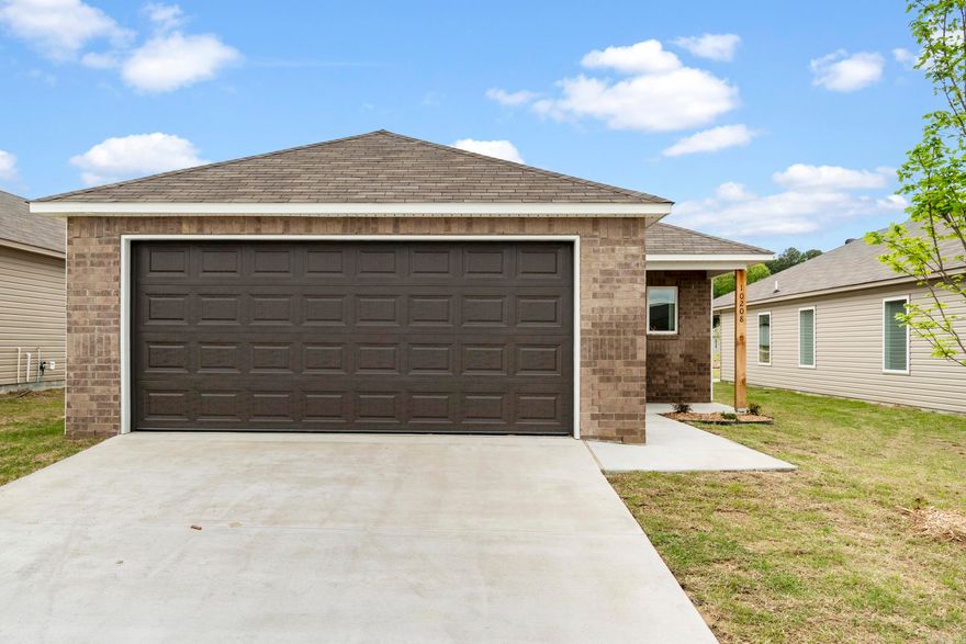 The Ridgeland plan is the 4-bedroom home you're looking for! A clever offset front door leads you into a home that uses every square foot of space efficiently. Tour it today!   Thoughtful upgrades included: 14'x7' uncovered patio, 3050 Low E standard window in Master Bedroom, soaker tub/shower combo in Master Bath, plumbing faucet upgrade 2, 8" deep Kitchen sink, pull out Kitchen faucet, door bell, added cable jack, HVAC rigid duct upgrade, 36" level 1 upper cabinets in Kitchen, flush laminate bar top in Kitchen, Luxury Vinyl Plank flooring in wet areas and Living Room and adjacent hallways, raised ceilings in Living Areas per municipal requirements, fiberglass exterior doors, Cheyenne style doors, back door full lite, baseboards level 2, 25in wide attic stairs, LED disk lights in Kitchen, level 1 ceiling fan in Living Room, full sod, microwave hood in Kitchen.      *** AGENTS, PLEASE SEE AGENT REMARKS OR SHOWING REMARKS AND VERY IMPORTANT INFORMATION.***