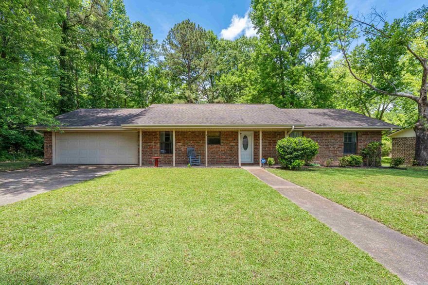 Beautiful open concept home nestled at the end of a quiet street.  Three bedrooms  2 baths with laundry room adjacent to kitchen.  Spacious fenced backyard great for entertaining.  Large storage/shop building. Above ground pool that needs a new lining.