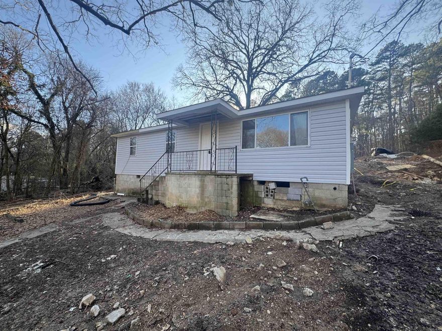 3 bedroom 2 bath home currently undergoing renovations