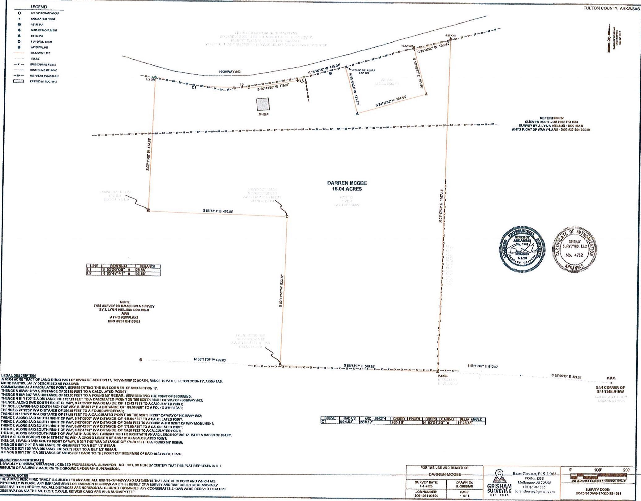 Metes & Bounds - Land