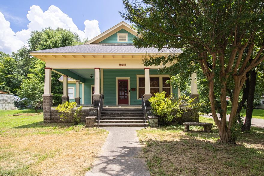 Charming Craftsman Nestled in the Heart of Clarksville! Discover timeless character and modern comfort in this beautifully maintained 4-bedroom, 2-bathroom Craftsman-style home built in 1916 and located in a quiet neighborhood in downtown Clarksville, AR. Sitting on a spacious 0.48-acre lot, this two-level gem features stunning original woodwork, built-ins, and vintage details that offer warmth and personality in every room. Whether you're relaxing on the porch, enjoying the generous outdoor space, or entertaining in one of the charming interior living areas, this home offers a rare blend of historic charm and everyday comfort—all in a location that feels tucked away, yet close to everything Clarksville has to offer. Schedule your showing today and experience this one-of-a-kind property for yourself!