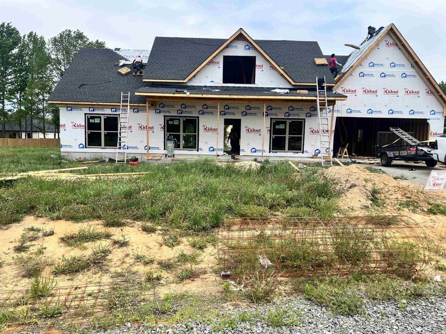 Welcome to this stunning new construction home in Ward, offering the perfect blend of space, style, and modern comfort. Situated on a beautiful one-acre lot, this 4-bedroom, 2.5-bath home features soaring ceilings that create an open, airy feel from the moment you walk in.  The thoughtfully designed floor plan provides both functionality and flow, with spacious living areas ideal for everyday living and entertaining. The kitchen is the heart of the home, offering ample storage and workspace, while the generous bedrooms provide comfort for the whole family. The primary suite offers a private retreat with plenty of room to unwind.  Enjoy the peace and privacy of country-style living while still being conveniently located near town. With quality craftsmanship, modern finishes, and room to grow, this home is a must-see.