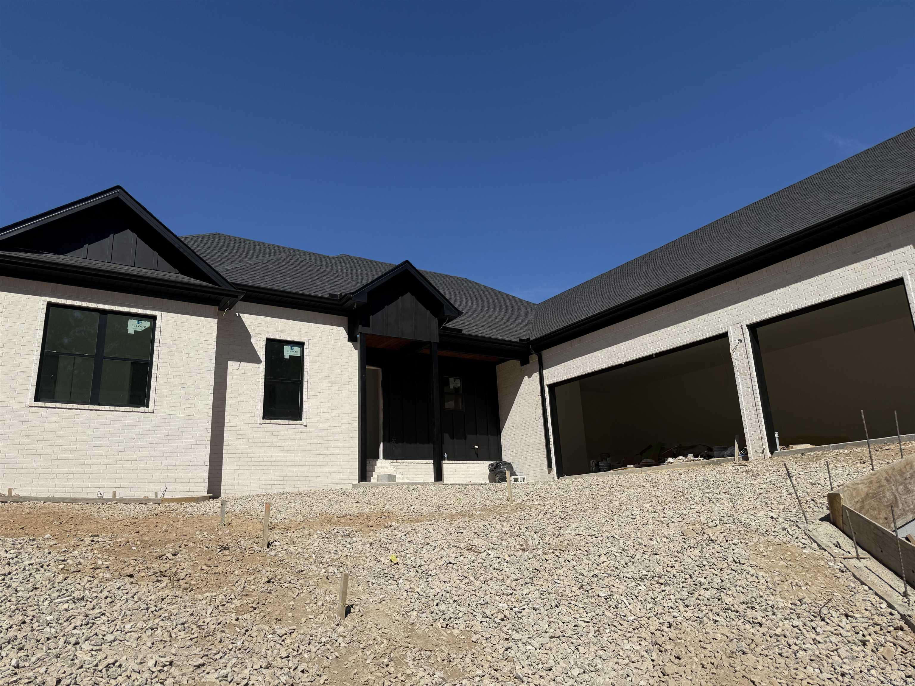 Welcome to your dream home overlooking the 8th tee box of Granada golf course. This home features 3 bedrooms, 2 bathrooms with one half bath. There is a formal dining room and an expansive 3 car garage. The back porch features tongue and groove ceilings, as well as the front porch. Hot Springs Village first time home buyers will be subject to a $2,000 buy in fee. Taxes are based on lot only. This will be ready and able to be moved in just in time to slow down and enjoy the holidays in your new home!