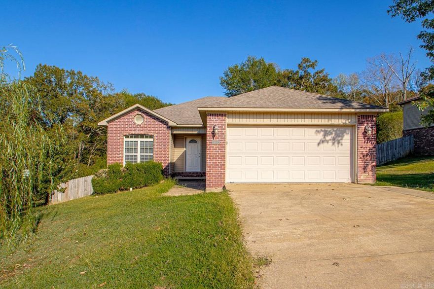 Welcome home! 3 bedroom 2 bath home in the Cabot school district. Featuring high ceilings, beautiful cabinetry, and the refrigerator conveys. The covered back patio and fenced in backyard make it the perfect spot to spend time with friends and family. Jack and Jill style sink in the master bath. Schedule your showing today!
