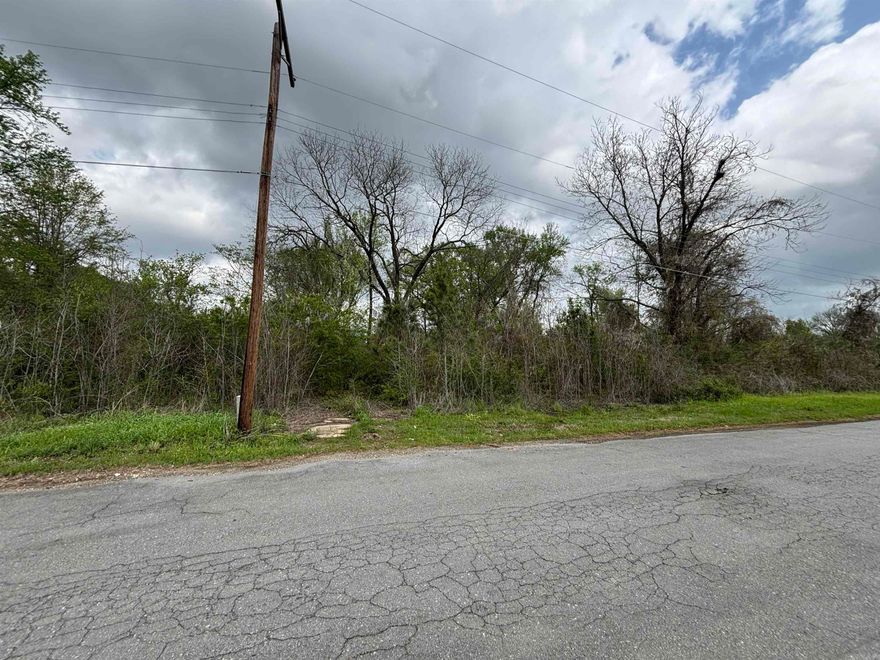 Vacant lot located in Pine Bluff.