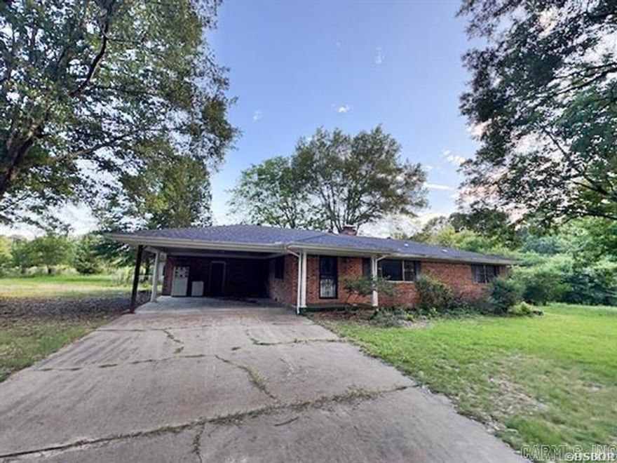 MALVERN - FORD Dr - $174,900!! 3BR 2 bath 1408 sf on 2 acres of pretty property! home is shaded by mature trees offering nice curb appeal, privacy and serene living!! rural setting yet has location within beautiful Oakdale Acres S/D & not too far back into Malvern to access I-30 toward Little Rock going North and Texarkana & Dallas going South! separate large det workshop providing lots of additional storage, fenced backyard and pond at back of property are just a few of the exterior amenities; recent updates include kitchen, paint & new carpet & LVP flooring throughout the house with new roof in 2025!! 2 acres gives opportunity to have a garden, pet run, all kind of outdoor activities or even additional buildings; Owner occupied offers prioritized by HUD First Look period applies for first 30 days; no seller disclosure - sold AS-IS