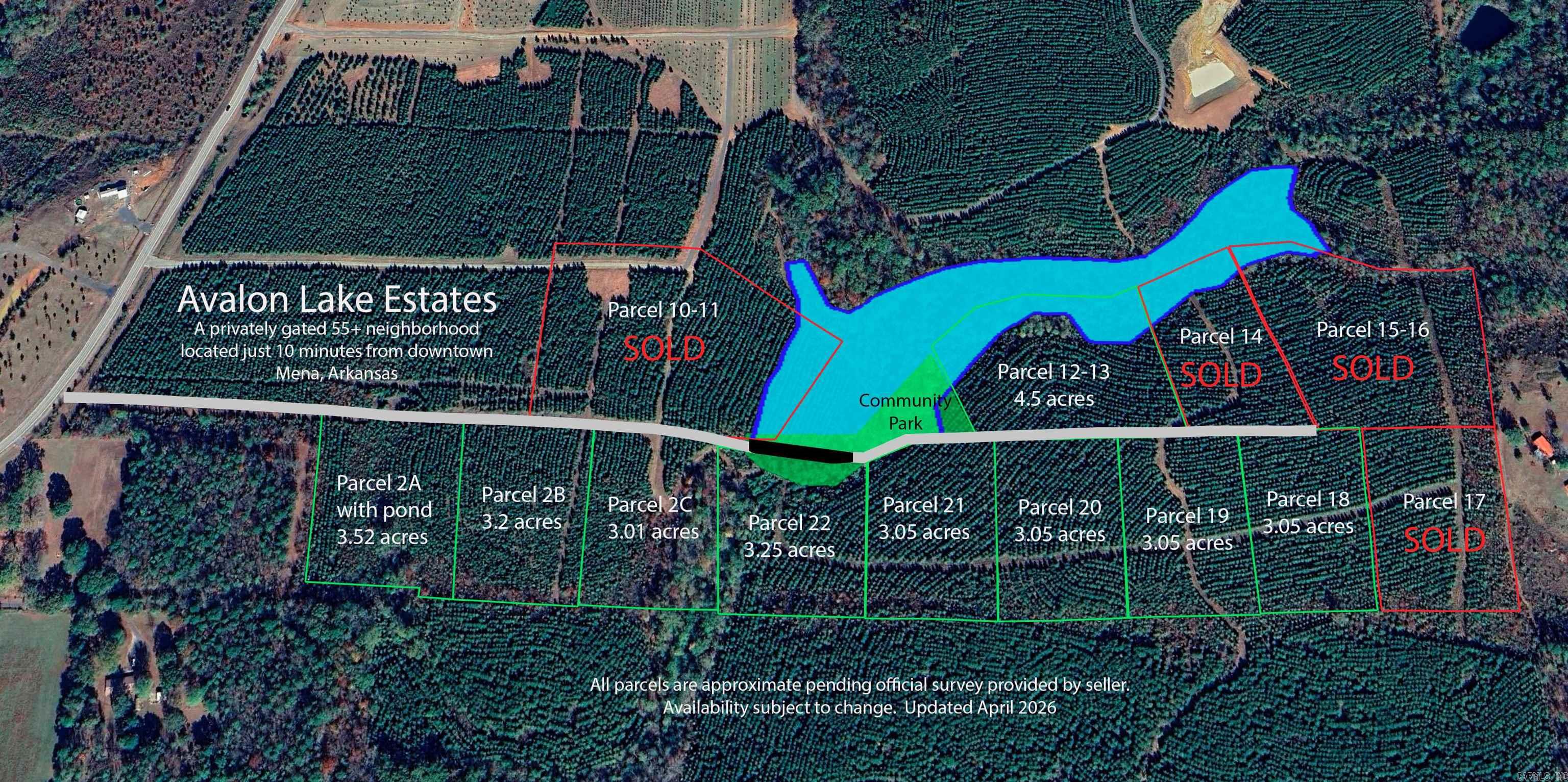 Lake Avalon Estates - Land