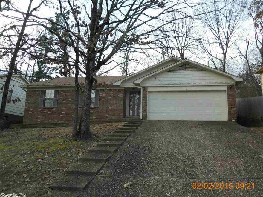 Great location. Spacious living room w/ fireplace. Fenced back yard w/ patio. Some updates. Vaulted ceiling in dining area. Walk in shower in MBR. Well maintained home. This is a Fannie Mae HomePath Property.  Please go to www.HomePath.com for more information, property eligibility and to place all offers.