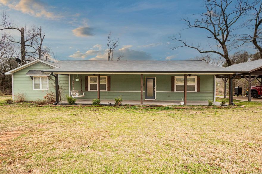 This home on over 3.5 acres is the perfect relaxing retreat on the edge of town. Enjoy the big pond, and the back deck looking over the back of the property. Country living just minutes from town. The home had been recently updated before the sellers purchased the home with newer finishes.