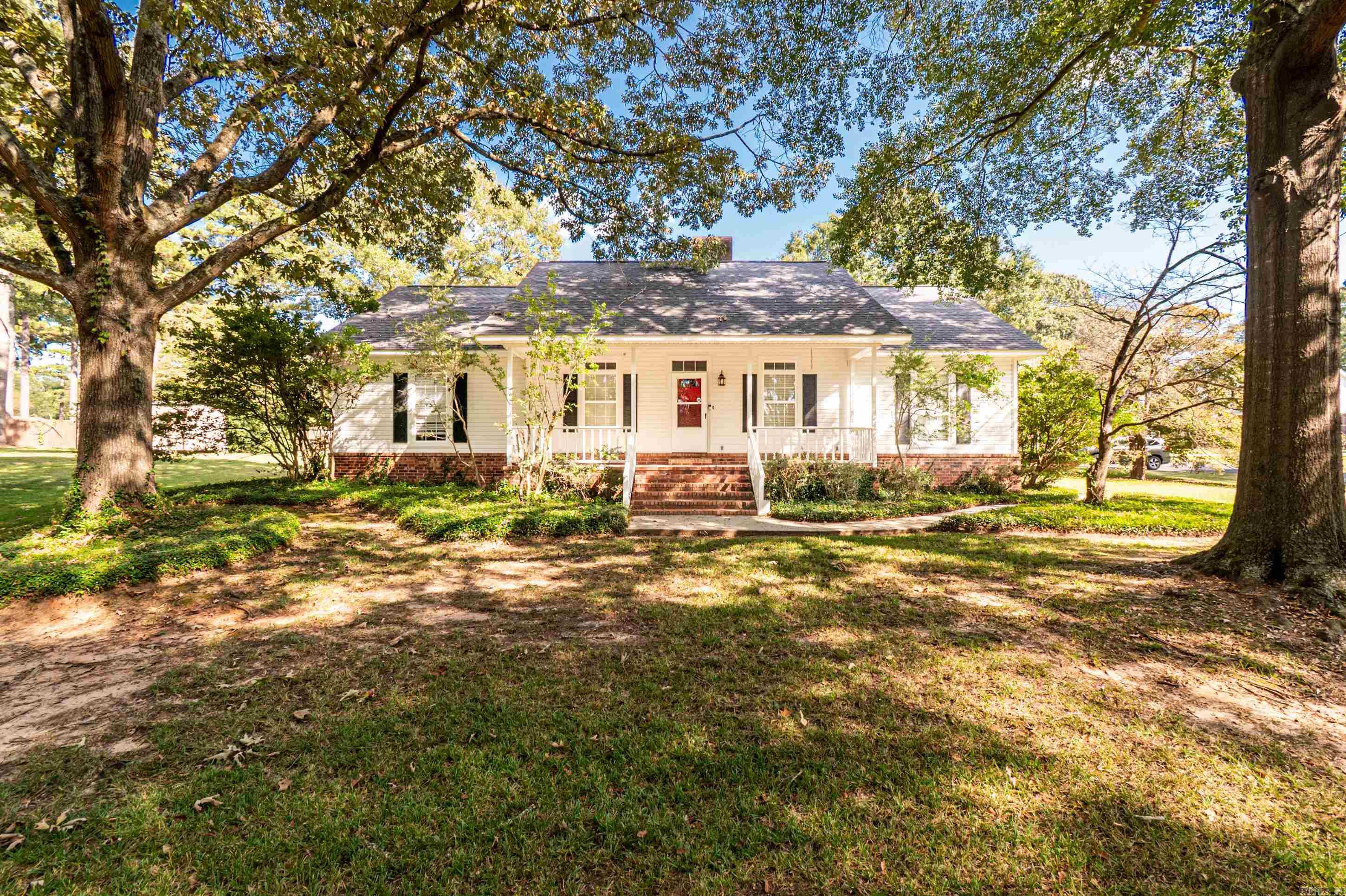 Looking for a desirable home located in the Parkers Chapel School district? This home is in the highly sought out area located behind the school which makes it highly convenient to get the kiddos off to school and back. This is a 3 bedroom and 2.5 baths. With some TLC this home can be easily transformed to it's full potential. Enjoy the back porch with newly added roof-over for added peace and comfort.