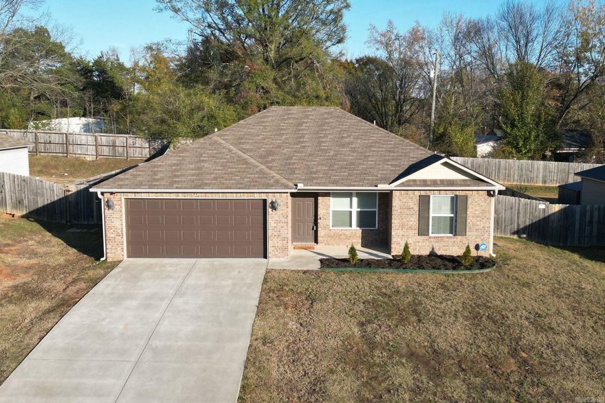 The Open concept of this like New home invites Natural light to Dance through the Living space, Highlighting the finishes and Polished surfaces. The Kitchen includes Brand new appliances, a Separate pantry space and breakfast bar. Retreat to the Primary suite where Tranquility awaits with a well appointed Bathroom and Walk in closet. Outside, a manicured lawn and Patio beckon for outdoor relaxation. Additional parking pad through double gate in back. Call for your appt today!