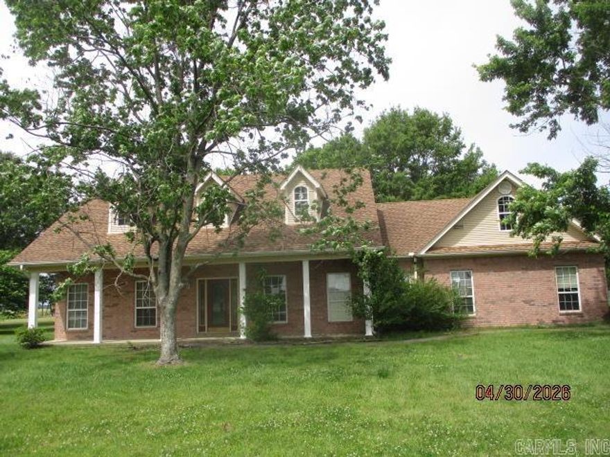 Located off of England Highway between Keo and England features this  Brick home with enclosed double garage. Seller will not make repairs. Buyer to perform due diligence. The following flood zone information has been obtained for the property. Flood Zone Designation: X. Seller does not pay customary closing costs: including title policy, escrow fees, survey or transfer fees. Proof of funds required on cash transactions Lender Pre-Approval letter for financed offers dated within last 30 days). Seller is Secretary of Veterans Affairs. This property may qualify for Seller Financing (Vendee). Property sold As Is.