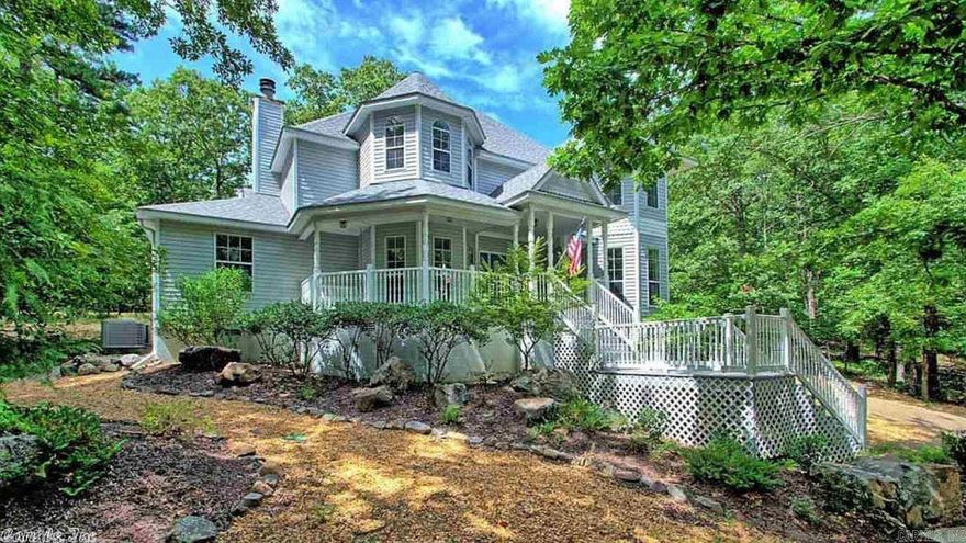 Stately Victorian Escape – 45 Gerona Way, Hot Springs Village, AR Wrapped in a floral fairyland of Hyacinths, Azaleas, Dogwoods, and Roses, this enchanting Victorian-style home offers timeless charm and exceptional privacy. Nestled on three beautifully landscaped lots, this a rare gem in the heart of Hot Springs Village—perfectly blending elegance, comfort, and nature. Property Features: • 3 Bedrooms | 2.5 Bathrooms • 2,846 Sq. Ft. of Thoughtfully Designed Living Space • Surrounded by Mature, Blooming Landscaping—A Garden Lover’s Paradise Interior Highlights: • Gleaming Hardwood, Carpet, and Tile Flooring • Formal and Casual Dining Areas—Perfect for Entertaining • Inviting Great Room with a Site-Built Fireplace for Cozy Gatherings • Spacious Library/Study/Office • Classic Southern-Style Front Porch + Covered Back Patio Additional Highlights: • New Roof—Worry-Free Living • Upgraded Electrical Panel • $5,000 Flooring Allowance—Personalize the Space to Fit Your Style • Oversized 2-Car Garage • Excellent Location—Just Minutes from Hwy 7 Gate, Shopping, Dining, and Downtown Hot Springs • Securely Located Within the Gated Community of Hot Springs Village—Offering Privacy & Prestige