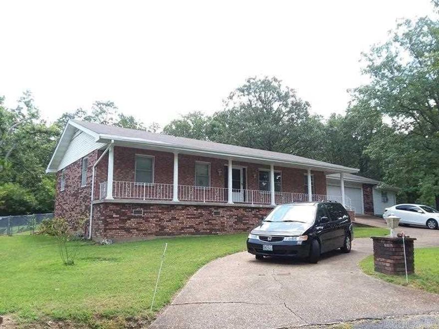 3 bed/2bath brick home.