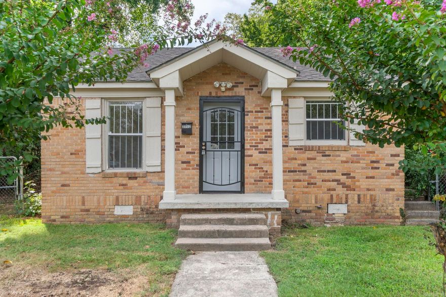 BOMK through no fault of seller! Newly updated 2-bedroom, 1-bath home just minutes from UALR! Perfect for a student, first-time buyer, or investor, this property offers modern updates and a convenient location close to shopping and dining. Move-in ready, quiet street! Great backyard! No seller property disclosure.