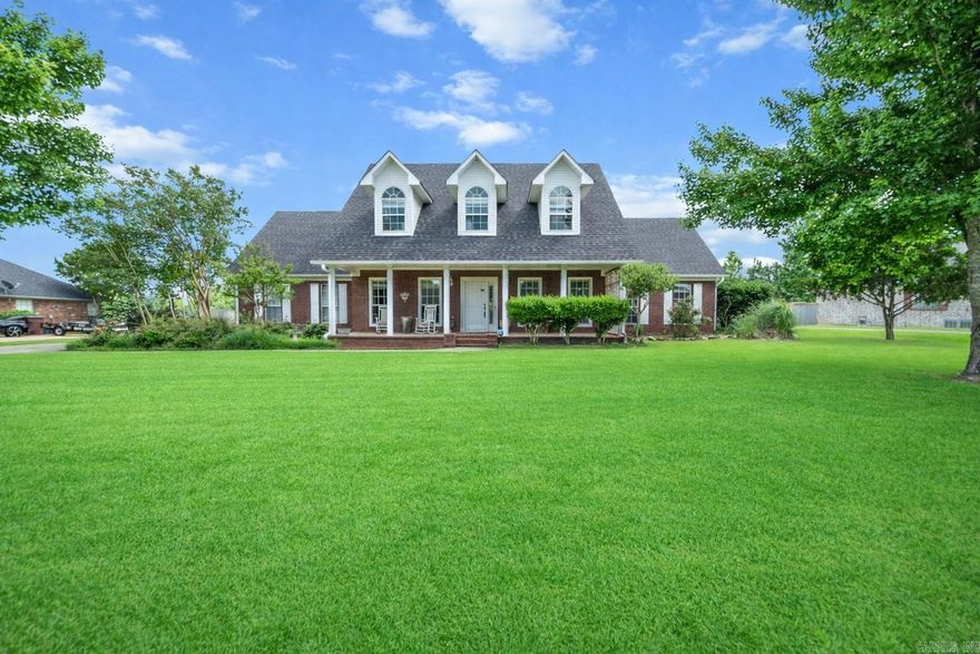 Welcome to 59 Weaver Circle in Vilonia! This beautifully updated 4-bedroom, 2.5-bath home offers a perfect blend of style, space, and move-in-ready convenience. The inviting living room features a dramatic 20-foot ceiling, creating a bright, open atmosphere ideal for both everyday living and entertaining. The primary suite is a true retreat with its vaulted ceiling and comfortable layout.  Recent updates include a new roof (2023), fresh interior paint, and all-new flooring featuring hardwood, luxury vinyl plank, and tile. No carpet anywhere. The kitchen is well-appointed with stainless steel appliances, a farmhouse sink, and generous counter space.  Step outside to a fenced backyard complete with a workshop and serene pasture views, adding a touch of country charm. Conveniently located just minutes from Vilonia schools, shopping, and dining, this home combines modern updates with a peaceful setting. Schedule your showing today!