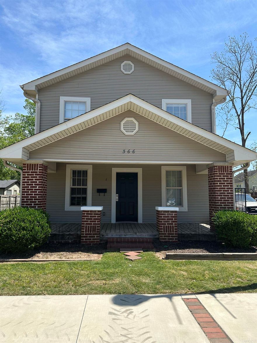 One bedroom one bath apartment. Walking distance to UCA. Includes Washer, Dryer and full kitchen. No pets. One year lease required. Only one apartment available on the ground floor.   Full credit check, background check and income verification required. Section 8 vouchers are not accepted.