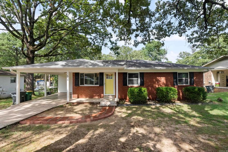 Totally update charmer in the heart of Sherwood. Less than 5 miles to 67/167 and Highway 107.  Enjoy the two living areas, one with a wood burning fireplace, braced by shiplap walls, the other adjacent to the modern kitchen, featuring granite counters, gas range, new cabinets & fixtures, SS appliances & classic subway tile back splash. Custom island with breakfast bar. Large laundry room with sliding barn door, hanging rack and storage. Full bath, totally updated in 2023 with granite, new fixtures and tile. Half bath has custom marble vanity and new fixtures. Floors are luxury vinyl plank and tile. Two hall closets, linen closet in full bath. Ceiling fans throughout. A large wrap around deck overlooks Verona park. HVAC has been serviced & roof has been inspected. Agents: See Confidential Remarks.