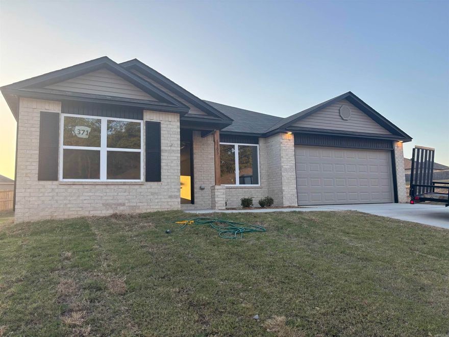 The Carnegie II plan is a time-tested favorite! This open concept home is filled with natural light and airy space. The eat-in Kitchen opens out to the back yard. The Master Bedroom is set to the rear of the home for more privacy. Bedroom 4 is set to the front of the home which makes it perfect for use as a bedroom, office, craft room and more! Tour it today!  Thoughtful upgrades included: soaker tub/shower in Master Bath, plumbing faucet upgrade 2, 8" deep Kitchen sink, door bell, flush laminate bar top in Kitchen, Luxury Vinyl Plank flooring in wet areas and Living Room and adjacent hallways, raised ceilings in Living Areas per municipal requirements, fiberglass exterior doors, Cheyenne style doors, baseboards level 2, level 1 ceiling fan in Living Room, full sod, stainless steel appliance package.         ***AGENTS: PLEASE SEE AGENT REMARKS OR SHOWING REMARKS FOR VERY IMPORTANT INFORMATION.***  THIS HOME IS SCHEDULED TO BE COMPLETE IN EARLY OCTOBER.  NOTE: Annual assessments depend on the lot, and assessment amounts range from $398-447. The bond expires 2038.