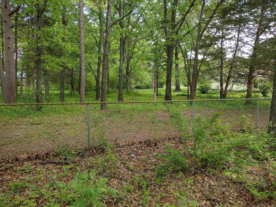 Nice subdivision lot large trees not far from town great place to build your new home