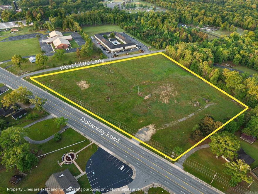 Prime investment opportunity in White Hall featuring approximately 8 acres of highly visible and strategically positioned land along Dollarway Road with valuable road and sidewalk frontage. This property offers a rare mixed-use advantage with approximately 3.35 acres zoned commercial and 4.65 acres zoned R-3 multifamily, ideal for a variety of development opportunities. With multifamily land inventory becoming increasingly limited in White Hall, this tract is well-positioned to meet growing housing demand. The city continues to experience steady growth, supported by the highly regarded White Hall School District, making it an attractive location for both residential and commercial expansion. Excellent visibility, strong traffic exposure, and flexible zoning make this property a standout opportunity for investors and developers looking to capitalize on one of the area’s fastest-growing markets. Call today for more information!