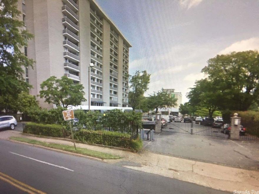 This is a Commercial office on the first floor of the Quapaw Towers. It has secure parking and easy access inside the building. The office has a full kitchen and a full bath, it would make a great space for a therapist, lawyer, CPA, etc... The location is right off the freeway, so easy to get to. Condo dues are $205 a month.