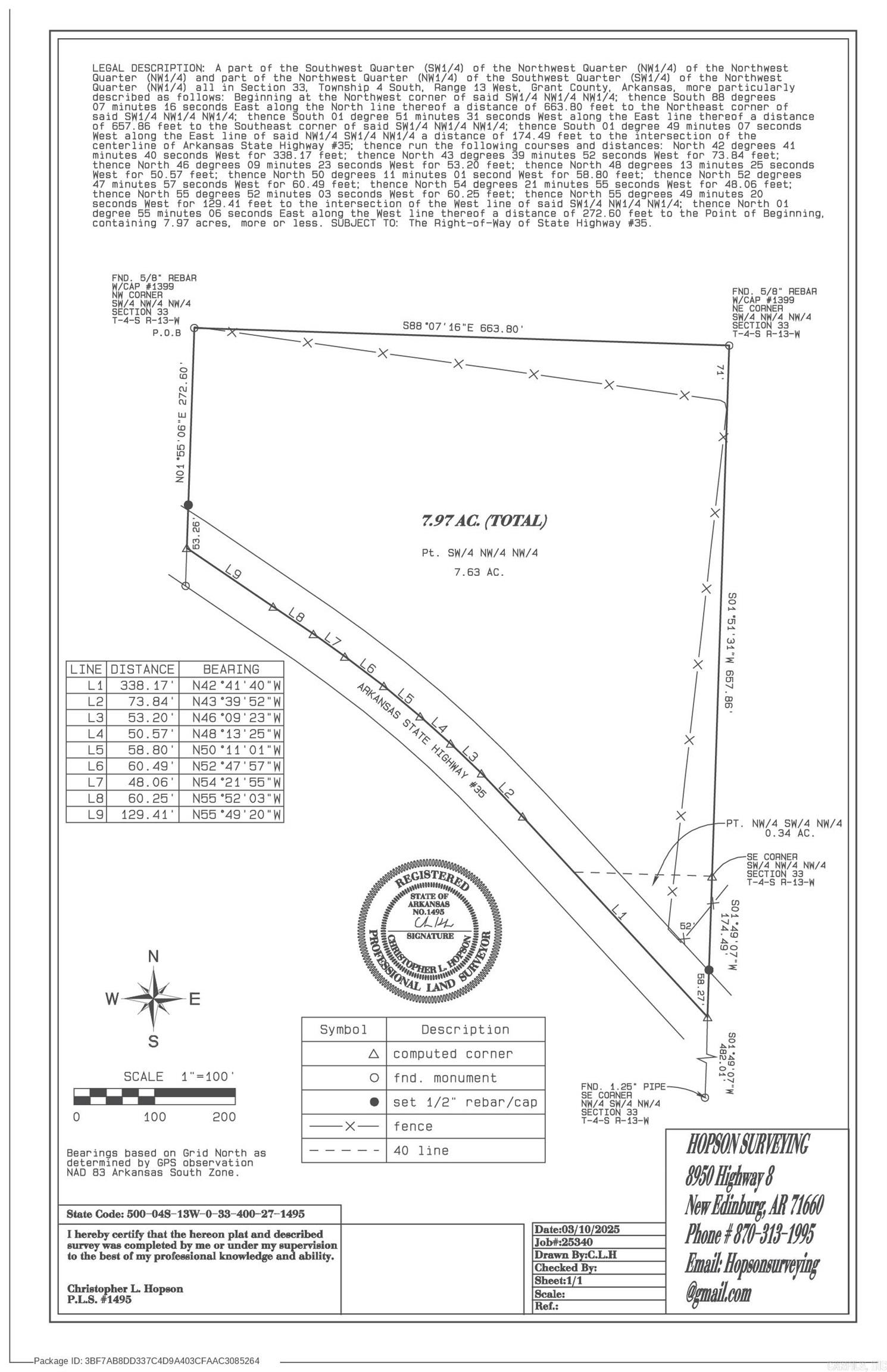 Metes & Bounds - Land