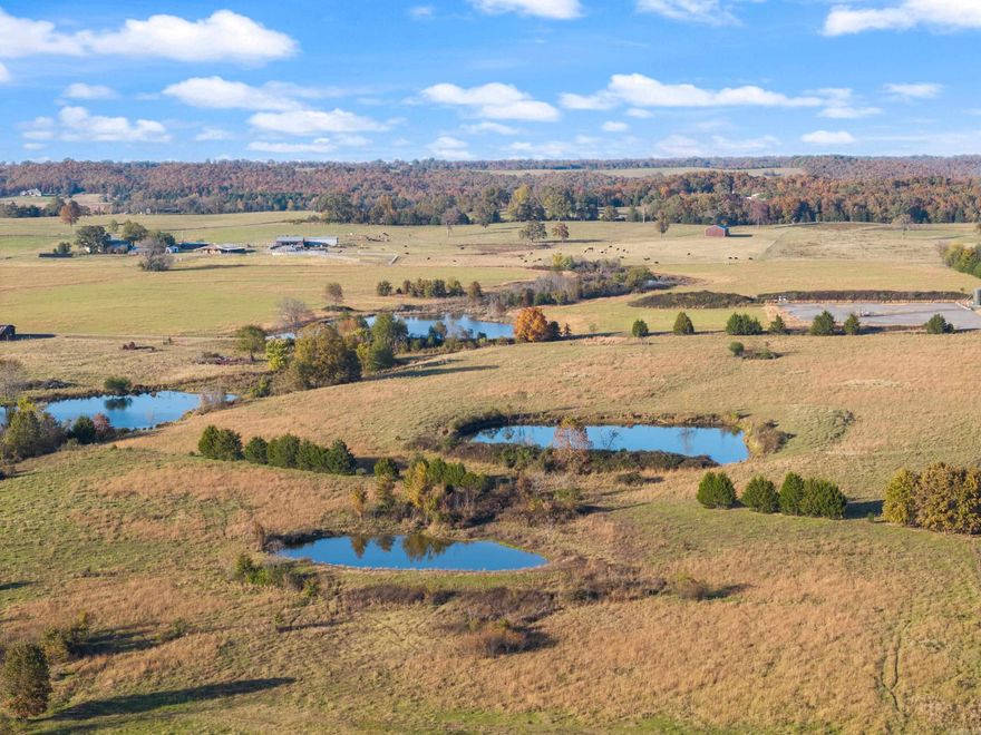 For the first time in nearly a century, this extraordinary 344± acre legacy property near Greenbrier is being offered to the market. A rare opportunity in Faulkner County, this estate-worthy tract showcases a stunning blend of rolling pasture, hardwood timber, and scenic Black Fork Creek along the Southern border of the property. With Approx 228 acres of established grazing land and nearly 116 acres of wooded terrain.- this property is fully fenced and cross-fenced with 12 picturesque ponds and this land has a proven history as a successful cattle operation. Thoughtful improvements include a Well-Maintained Hay Barn, 2 Red-Iron Equipment sheds, and Functional Cattle Working Pens. The wooded areas offer exceptional recreational appeal with wildlife, privacy, and natural beauty, while Black Fork Creek enhances the southern edge of the property with Multiple breathtaking homesite options available to provide the perfect setting for a private estate, ranch headquarters, or multi-generational retreat. Paved road frontage and easy access to nearby amenities elevate the desirability of this rare large-acreage offering. Call today to see it for yourself. No mineral rights convey.