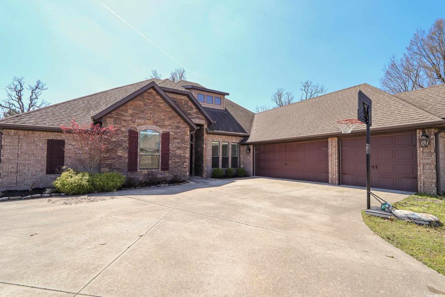 This stunning home sits on a large corner lot in the Glen Echo Subdivision. It boasts 4 spacious bedrooms, an separate office, large living room, formal dining room and eat in kitchen with breakfast bar for additional sitting. The kitchen also offers a walk in pantry. The living room offers a beautiful built in with gas log fireplace for cozy nights at home. With ample sunlight coming through all of the gorgeous windows, you get an amazing view of the newly installed fiberglass in-ground pool in the backyard. Pool is a salt water system with zero maintenance and has a bonus tanning ledge. Sitting on 0.74 acres on a corner lot with a privacy fence, the home also offers a 3 car garage for storage space. You do NOT want to miss your chance at owning this amazing property!