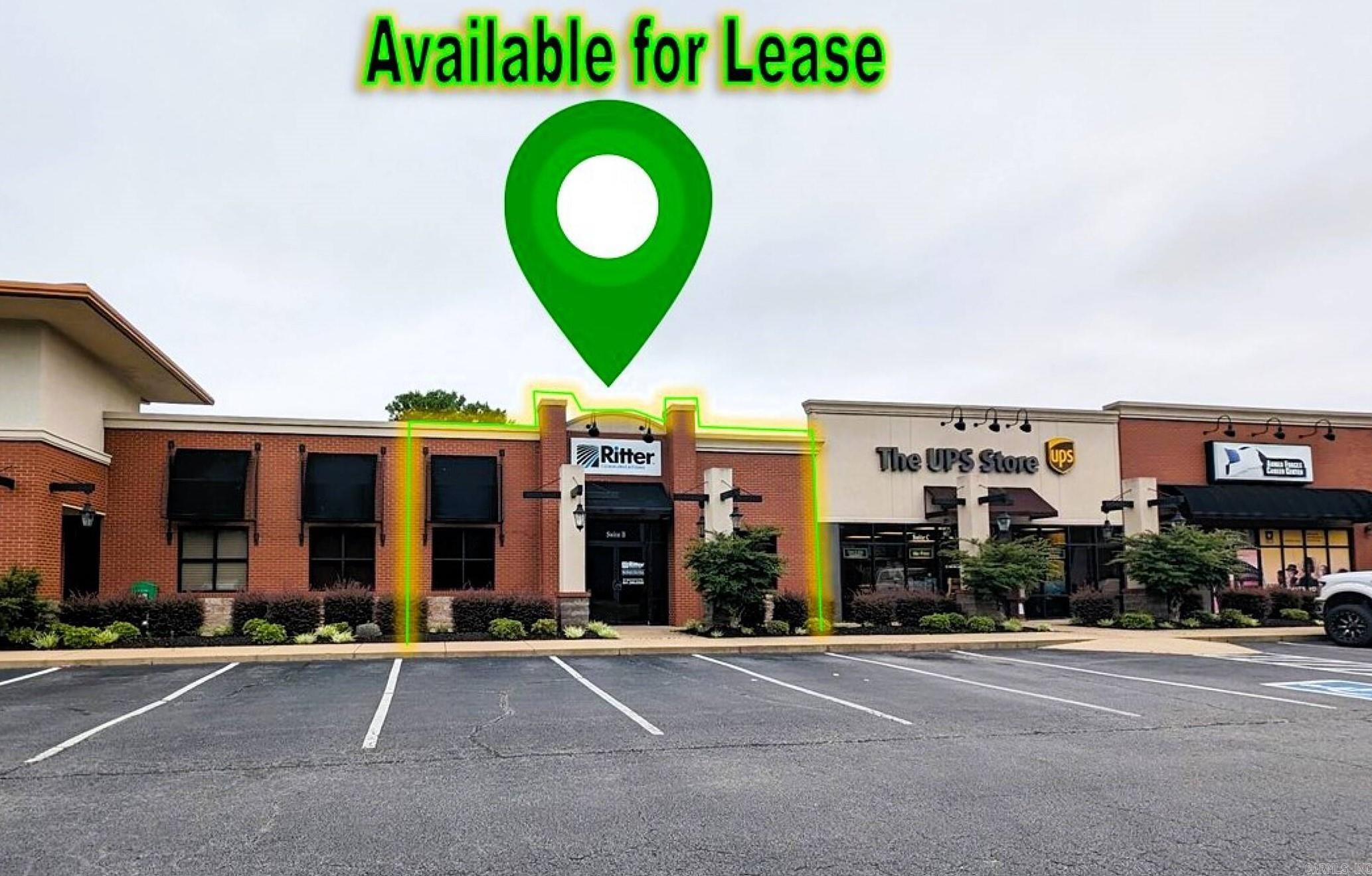 Beebe Capps Frontage next to UPS Store