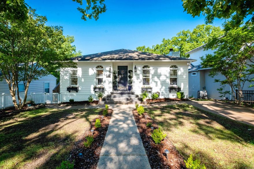 Welcome to 906 N. Polk Street, a beautifully updated, fully furnished Hillcrest gem with room for everyone. This two-story home sits in one of Little Rock’s most loved neighborhoods and is just a short walk from Holy Souls School, local shops, and all the charm Hillcrest is known for. Inside, you’ll find 4 bedrooms and 3 full bathrooms, thoughtfully arranged for comfort and privacy. The main level features the primary suite plus an additional guest bedroom and full bath. Downstairs, two more bedrooms and a full bathroom create the perfect setup for guests, teens, or multigenerational living. The lower level also includes a bonus room that works beautifully as a playroom, media room, or hangout space. It even has its own mini-kitchenette with a sink, microwave, mini-fridge, and storage for dishes — ideal for movie nights or hosting. A cozy gas fireplace anchors the main living area, and the home comes fully furnished, making move-in effortless. Outside, you’ll appreciate the newer wooden side-entry stairs, a newer privacy fence, a storage building, and a convenient front parking pad. This home blends comfort, convenience, and Hillcrest character — all you have to do is move in.
