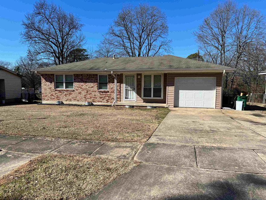 Welcome to your new home! This charming real estate gem offers approximately 925 square feet of comfortable living space, featuring 3 cozy bedrooms and 1 1/2 bathrooms, including a stunning custom tile walk-in shower. The kitchen/dining combo and living/dining combo areas create an inviting atmosphere for gatherings. Additional highlights include a spacious living room, pantry, laundry area, and a convenient one-car garage. Step outside to discover a delightful, nice-level-fenced backyard, perfect for outdoor enjoyment. With newer paint, appliances, heating and air system, flooring, and more, this home is move-in ready and awaits your personal touch. Don't miss out on the opportunity to see all that this home has to offer - schedule a viewing today! Seller will happily purchase a refrigerator with acceptance of full-price offer.