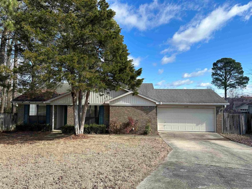 Large COZY home in a quiet cul-de-sac in the heart of Bryant! This beautiful 3 bed/2 bath has been renovated with new counter tops, paint, new stove, and much more. If large walk in closets are important to you, this home has two. See yourself relaxing on the screened in back porch, while listening to the water in the small creek in the back yard. If you would like a private tour of this fantastic home, give me a call.