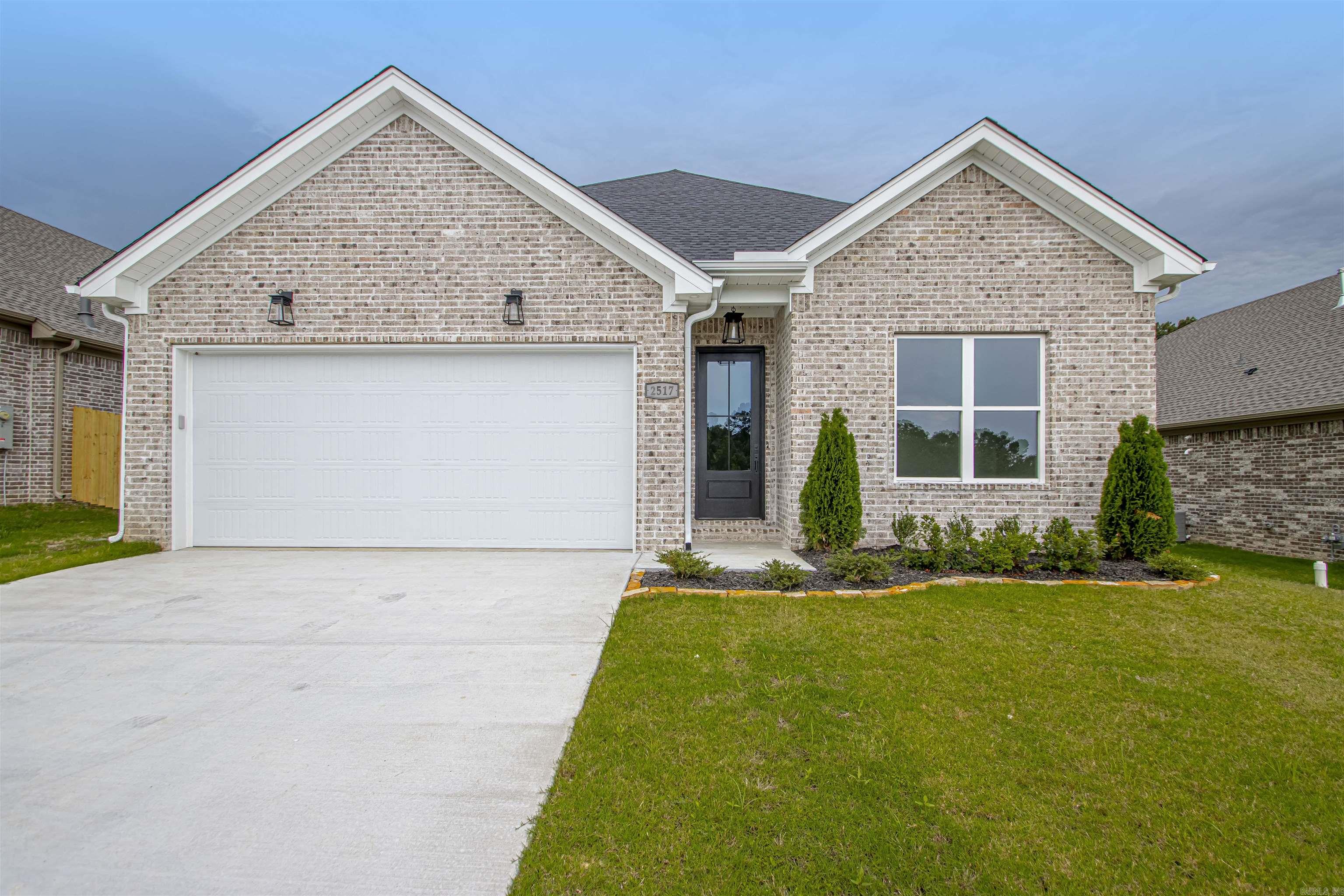 Like new home with 3 spacious bedrooms plus a dedicated office. Great kitchen with storage and separate pantry. Covered back porch, low maintenance yard. Two car garage