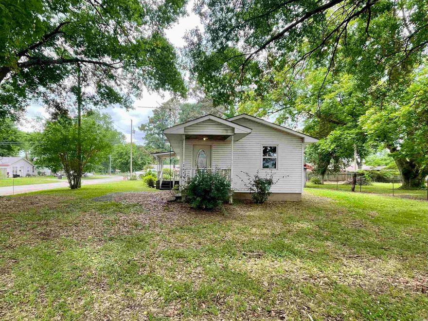 Investment opportunity in this 2 bedroom, 1 bath home on a nice corner lot. Remodel has already been started for you with new paint throughout and some updated flooring. Needs some TLC and it will be ready to go.