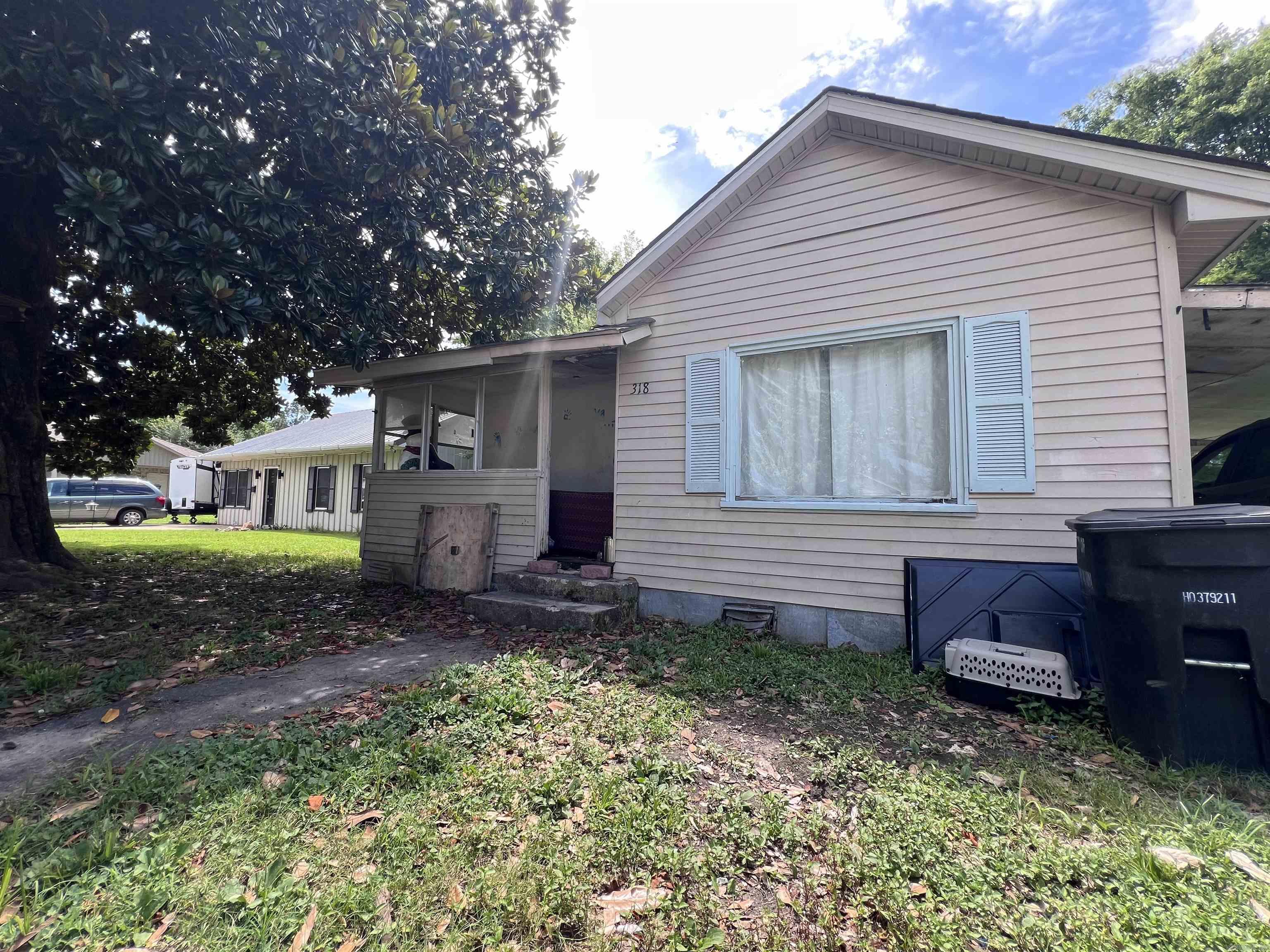 Investment Property! Centrally located in the quaint town of Trumann Arkansas, this small home sits on a residential street near other single and multi family housing. This property sits on a double lot and has a beautiful yard with ample space. This home is in need of repair and will be sold as is. This property is for sale only.