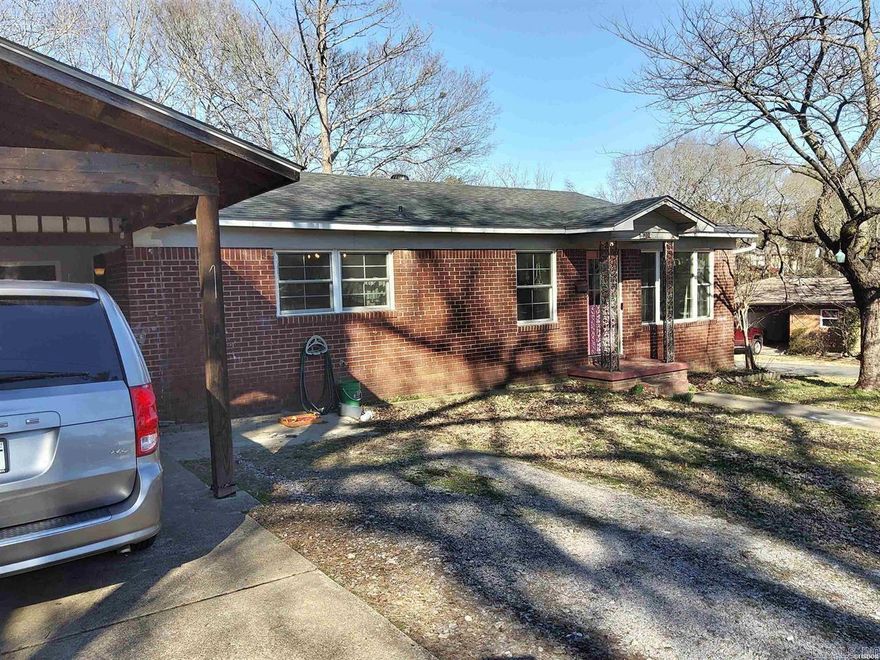 Charming brick home with large fenced back yard. Such a convenient location inside the city limits. Corner lot. Hardwood floors throughout. There are mini-splits for heating and cooling. Roof is less than a year old. Windows are newer and come w/ a lifetime warranty. Be aware of friendly chickens in the backyard.