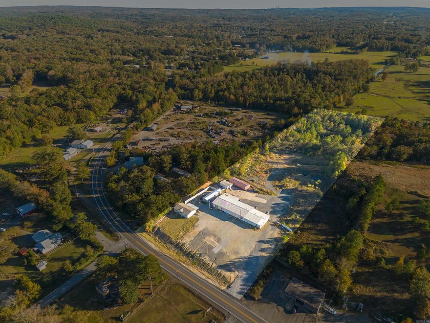 Commercial property offering 8 acres, right off interstate in Maumelle!  Great opportunity!