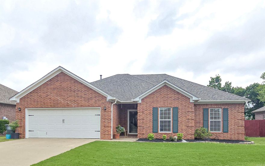 Everything about this move-in-ready, 4-bed/2-bath home in the Spring Valley subdivision is beautiful! From the lush green lawn to the pristine white walls brightening the space, you will want to schedule your private tour at 1685 Hosta, Conway.   The split floor plan places two bedrooms with a hall bath together, one bedroom at the front of the home could also make a wonderful office or den space, and the primary en suite is separate, with the living, dining, and kitchen space at the heart of the home. In the past several years, the home has received a new coat of paint, a new dishwasher, and new LVP flooring!   Walking into the back yard, you will step into a large screened porch area that is perfect for grilling out almost year-round here in Arkansas! The storage shed built in the backyard is the perfect place to store your lawn tools.  The neighborhood is great, and the location is better! Just minutes from Ellen Smith Elementary, churches, restaurants, shopping, healthcare providers, and grocery stores! And only a 30-minute commute to Little Rock!