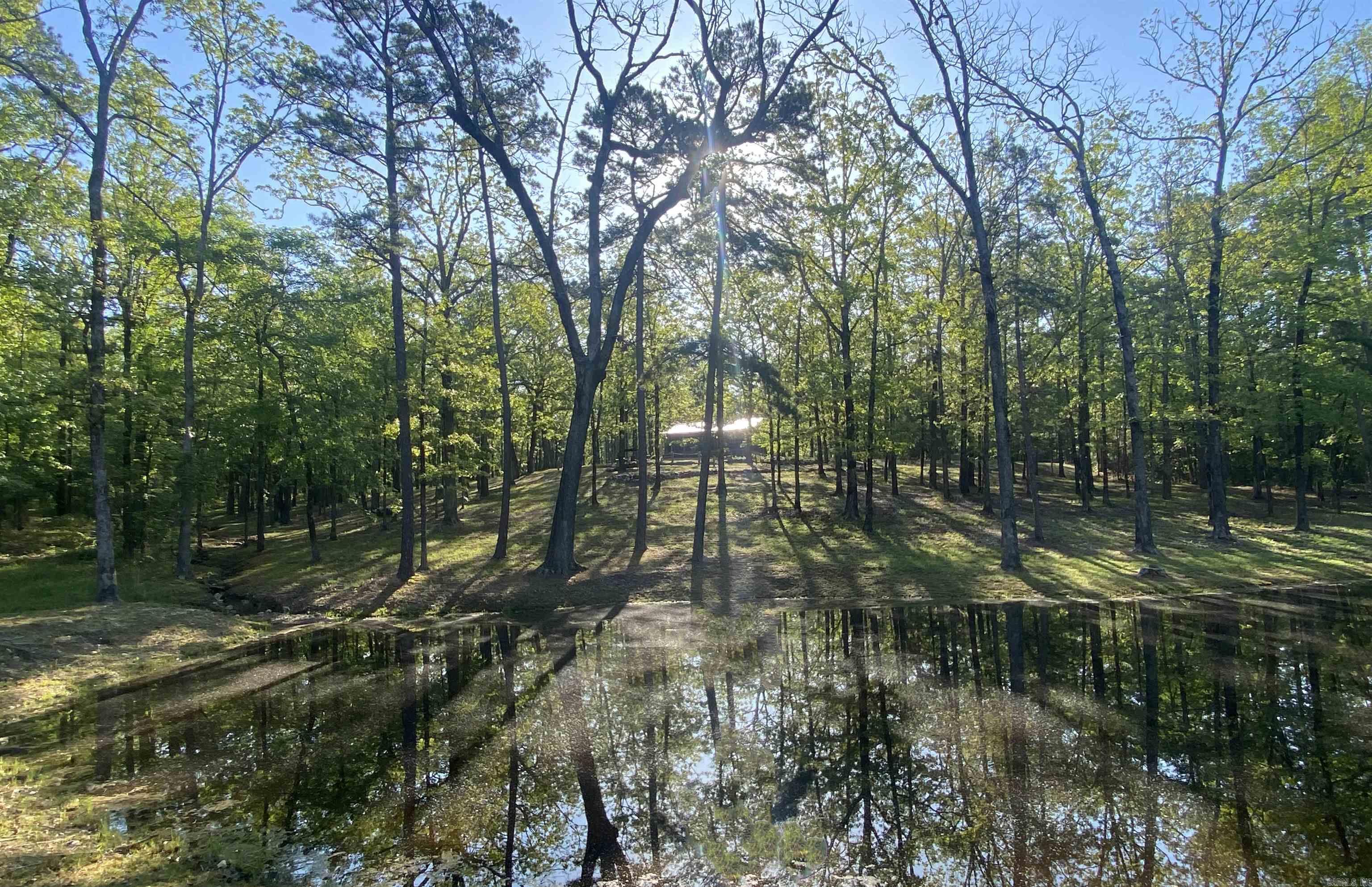 Cabin in the woods! This 5.35 acre m/l parcel with a country cabin is located off Hwy 188, more commonly called Little Fir Road, and just a few miles from the public boat launch on Lake Ouachita. The property is bordered on two sides by the Ouachita National Forest for prime hunting and seclusion. There is plenty of room to build more cabins with views of the pond or woods, if you so desire. A fire pit for gatherings and an extra electric hookup for your camper or RV when you have company. The 560 sq foot, 1 bedroom, 1 bath cabin is decked out in rustic fashion and will be sold furnished for your ease. New well pump, new septic with field lines, new roof are just a few of the items that will make this property a place you will find relaxing. A screened-in back porch, perfect for sleeping on those cool evenings, will afford you the serenity you are needing to escape city life. Everything you asked for is here. Do not miss out on your opportunity to this close to Lake Ouachita with no restrictions on the property and room to roam! $285,000.00