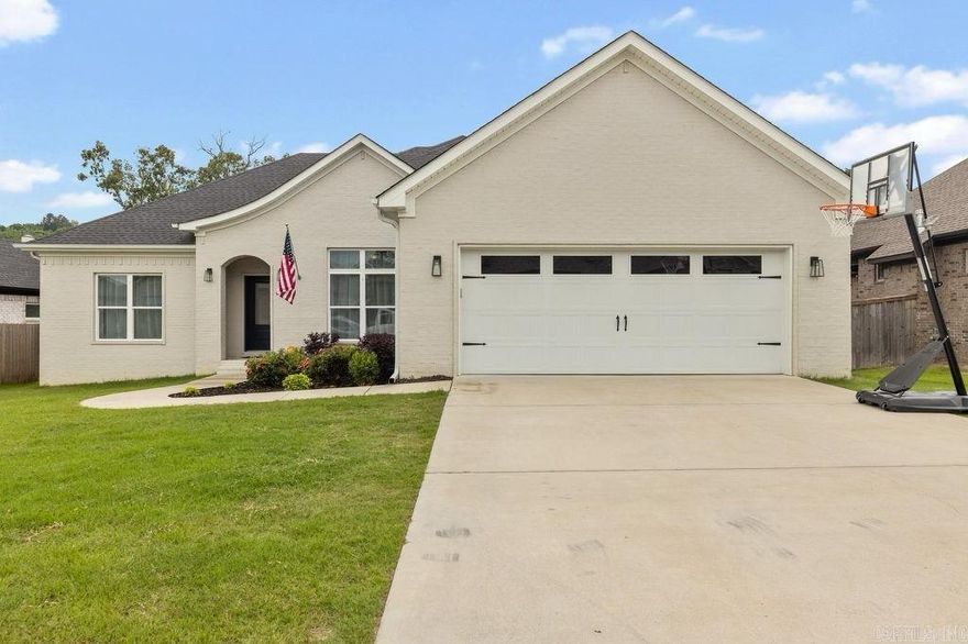 Welcome Home!!! This gorgeous house has 3 spacious bedrooms, 2 full bathrooms and a half bathroom. Located in the highly sought after Millers Glen neighborhood. This home features a single story, open layout, and split floor plan. Beautifully maintained and like new!! No carpet throughout. Kitchen offers high quality, stainless steel appliances, large pantry, marble counter tops(throughout the house)/large island and plenty of cabinets!! There's a flex room that can be used as a dining area or office. Spacious primary suite offers large bathroom with marble counters, double sinks, free standing bathtub, large shower, & huge walk-in closet connects to the laundry room with lockers. Over-sized 2 car garage. Covered patio to rest and/or entertain. Fully fenced backyard.  CALL NOW to schedule a showing!!! Don't miss out! Agents see remarks.