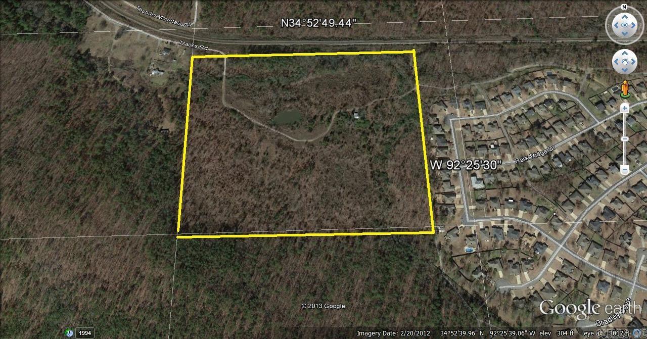 40 acres of prime subdivision land just at the edge of the Maumelle City Limits