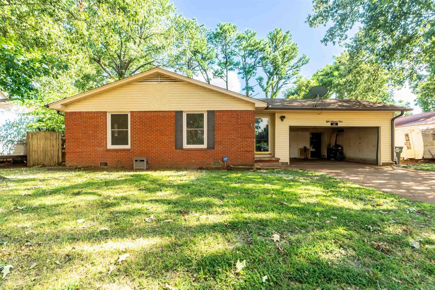 Spacious and comfortable, this 1,803 sq ft ranch-style home offers 2 full baths, a central cooling system, and a 2-car attached garage. Inside, enjoy the seamless blend of tile and carpet flooring and a generously sized layout built in 1974 on a nearly ¼-acre lot. With a well-maintained interior and great potential, this turn-key gem in Blytheville is ready for you to make it home.