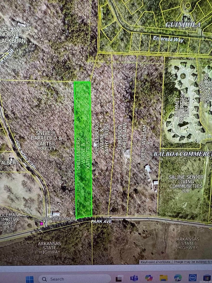 6.93 Acres on Hwy 5. Great potential. 2 separate parcels selling as one.