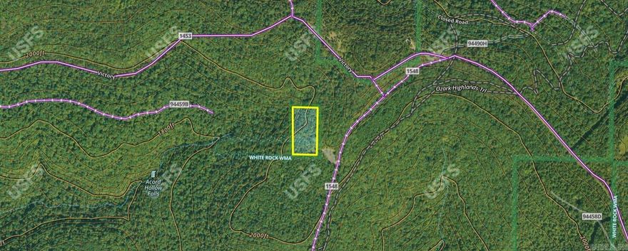 Just in time for Turkey Season! Check out this secluded 5-acre wooded tract near Oark, AR—completely surrounded by the OZARK NATIONAL FOREST. This off-grid property offers privacy, hunting opportunities, and immediate access to some of the best outdoor recreation in the state! You are within walking distance to the Ozark Highlands Trail and can take your ATV down miles of public Off-road trails from the property. You can chase waterfalls or float, fish, and swim the Mulberry River—a designated National Wild & Scenic River. You're also close to Wolf Pen Recreation Area and Byrd's Adventure Center. They offer everything from ATV trails, camping, floating, and even Flying. All of this within 10 miles! The nearby historic Oark General Store provides a convenient stop for food and supplies with a touch of local charm. Whether you're dreaming of an off-grid cabin, a hunting camp, or simply a place to unplug, this rare property puts you in the heart of the Ozarks!