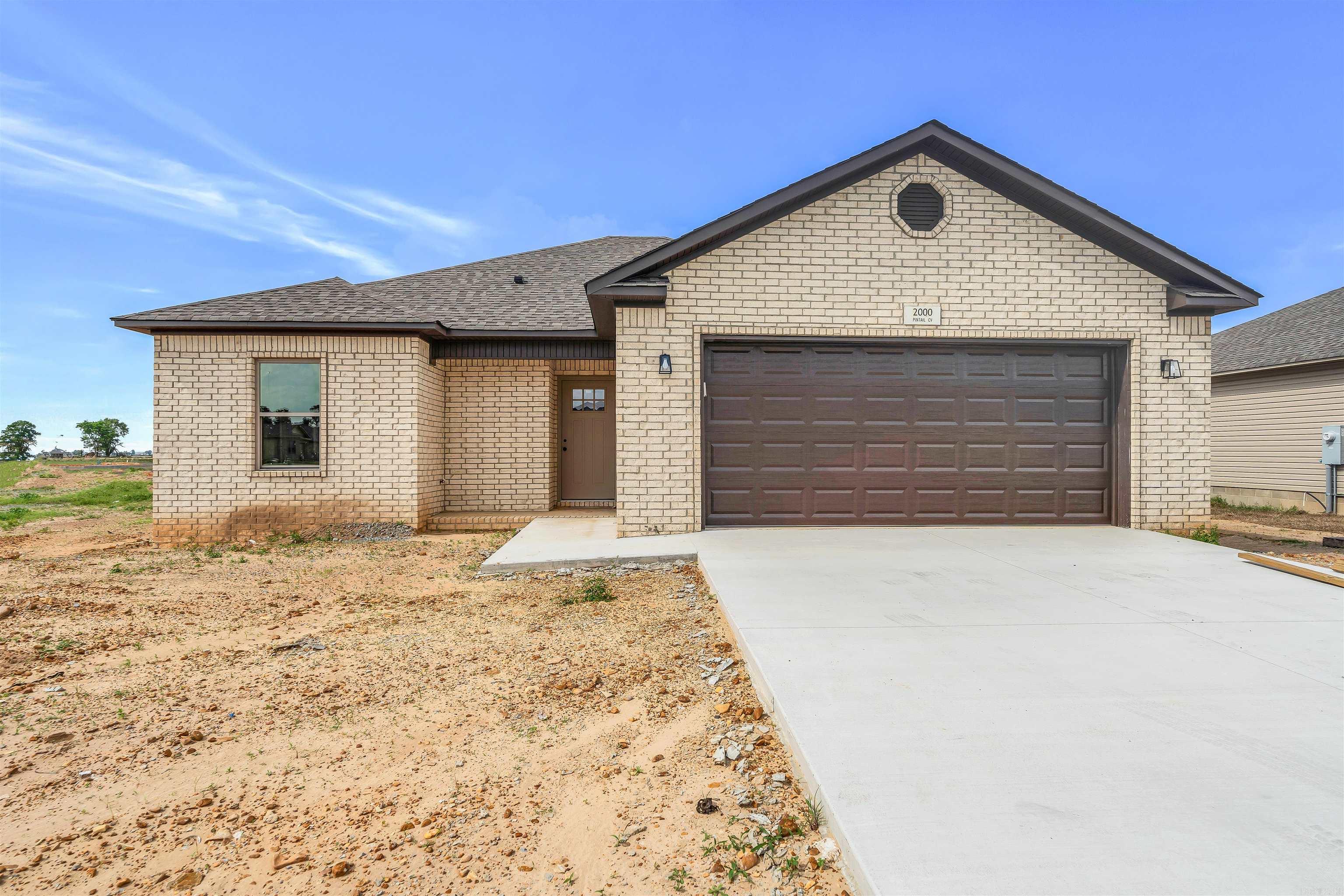 Three bedroom, two bath home currently under construction.